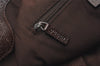 Authentic GUCCI Eclipse Shoulder Tote Bag GG Canvas Leather 121023 Brown 4725J