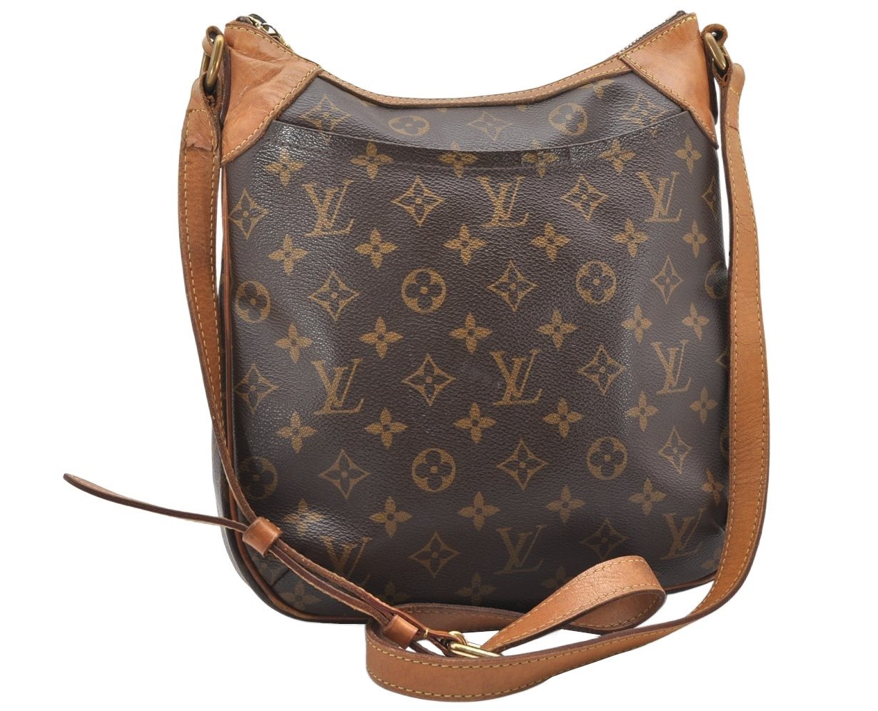 Authentic Louis Vuitton Monogram Odeon PM Shoulder Cross Bag M56390 LV 4725K