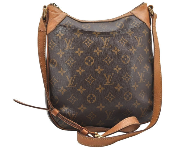 Authentic Louis Vuitton Monogram Odeon PM Shoulder Cross Bag M56390 LV 4725K