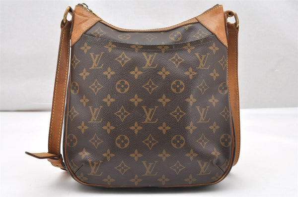 Authentic Louis Vuitton Monogram Odeon PM Shoulder Cross Bag M56390 LV 4725K