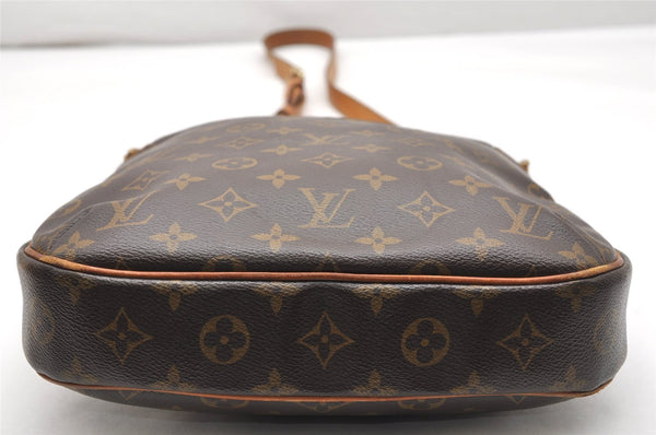 Authentic Louis Vuitton Monogram Odeon PM Shoulder Cross Bag M56390 LV 4725K