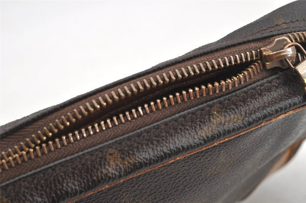 Authentic Louis Vuitton Monogram Marly Dragonne GM M51825 Clutch Bag Junk 4726I