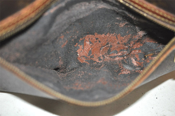 Authentic Louis Vuitton Monogram Marly Dragonne GM M51825 Clutch Bag Junk 4726I