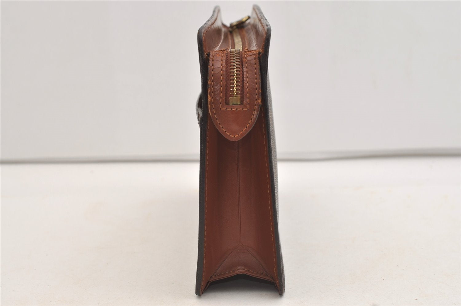 Authentic Louis Vuitton Monogram Pochette Homme Clutch Hand Bag M51795 LV 4726J