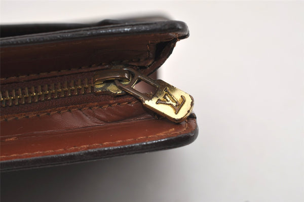 Authentic Louis Vuitton Monogram Pochette Homme Clutch Hand Bag M51795 LV 4726J