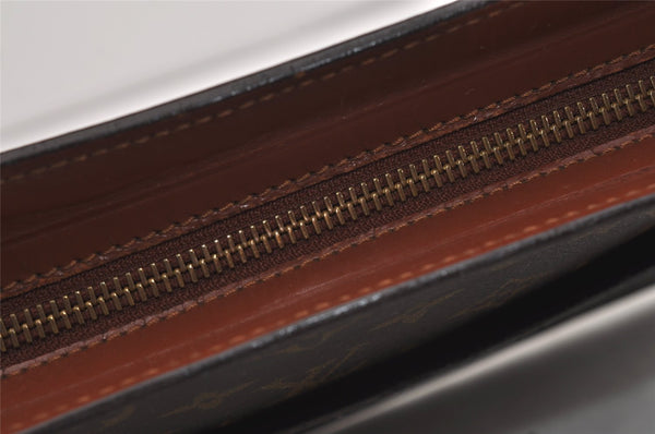 Authentic Louis Vuitton Monogram Pochette Homme Clutch Hand Bag M51795 LV 4726J