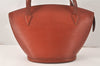 Auth Louis Vuitton Epi Saint Jacques Shopping Shoulder Bag Brown M52263 LV 4726K