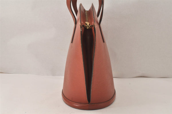 Auth Louis Vuitton Epi Saint Jacques Shopping Shoulder Bag Brown M52263 LV 4726K