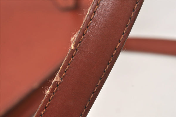 Auth Louis Vuitton Epi Saint Jacques Shopping Shoulder Bag Brown M52263 LV 4726K