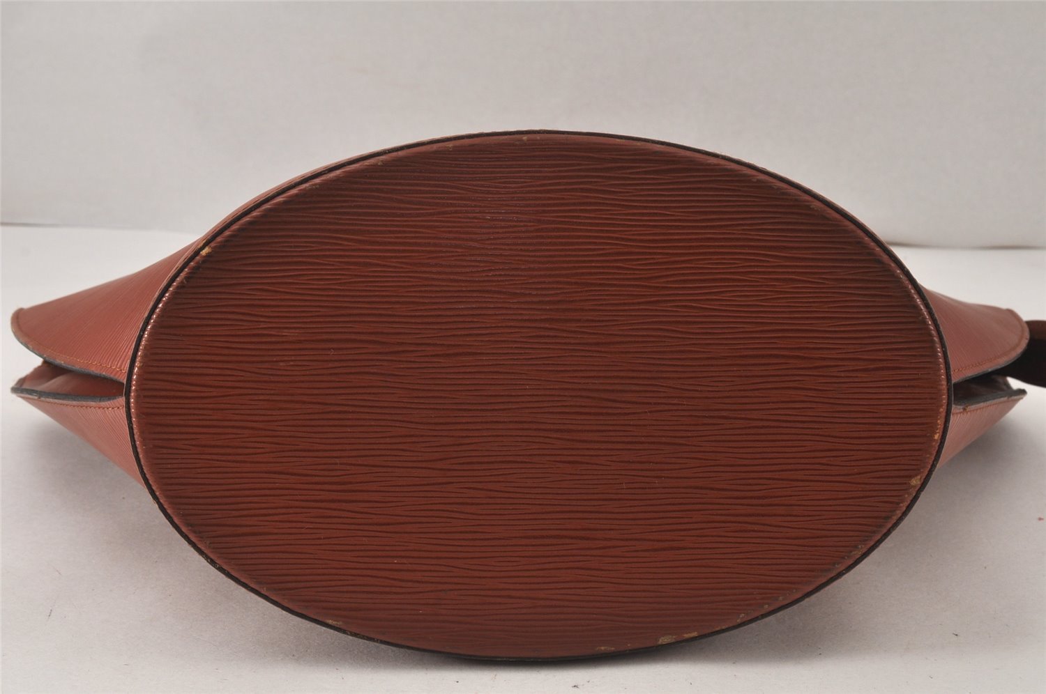 Auth Louis Vuitton Epi Saint Jacques Shopping Shoulder Bag Brown M52263 LV 4726K