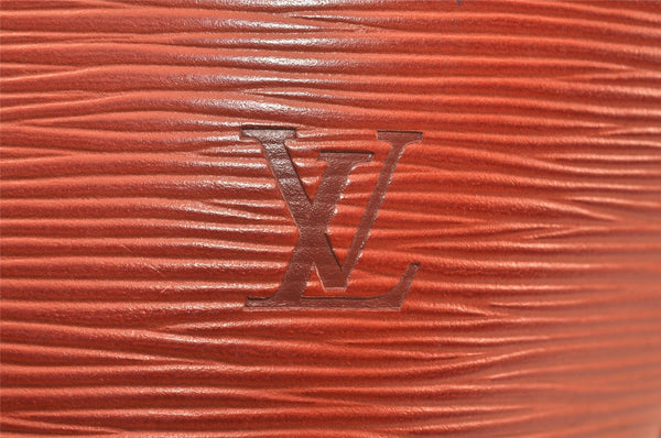 Auth Louis Vuitton Epi Saint Jacques Shopping Shoulder Bag Brown M52263 LV 4726K