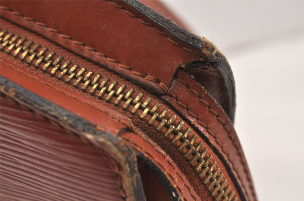 Auth Louis Vuitton Epi Saint Jacques Shopping Shoulder Bag Brown M52263 LV 4726K