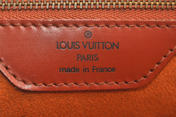 Auth Louis Vuitton Epi Saint Jacques Shopping Shoulder Bag Brown M52263 LV 4726K