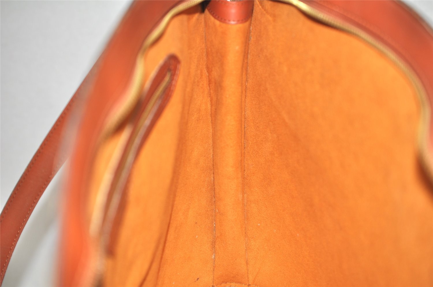 Auth Louis Vuitton Epi Saint Jacques Shopping Shoulder Bag Brown M52263 LV 4726K