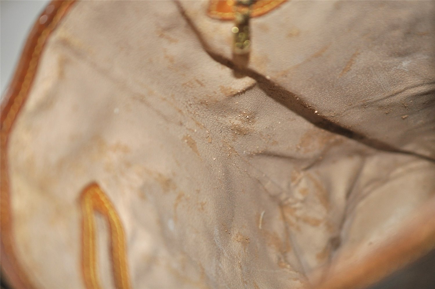 Authentic Louis Vuitton Monogram Bucket GM Shoulder Tote Bag M42236 Junk 4727I