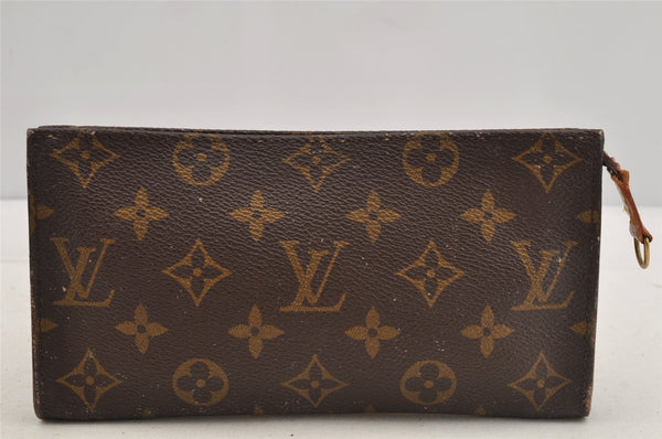 Authentic Louis Vuitton Monogram Bucket GM Shoulder Tote Bag M42236 Junk 4727I