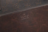 Authentic GUCCI Vintage Shoulder Tote Bag GG Canvas Leather 28893 Brown 4727K