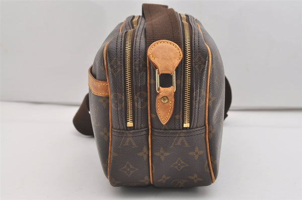 Authentic Louis Vuitton Monogram Reporter PM Shoulder Cross Bag M45254 LV 4728J