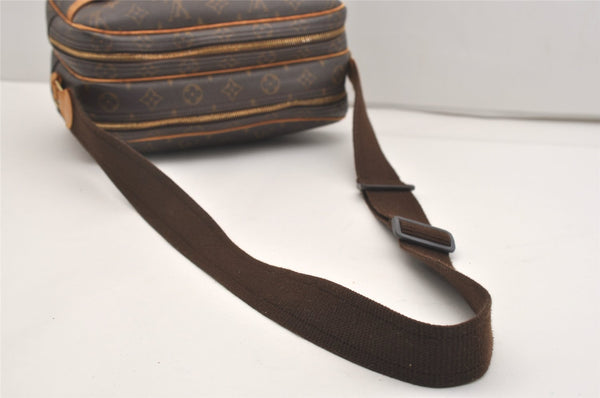 Authentic Louis Vuitton Monogram Reporter PM Shoulder Cross Bag M45254 LV 4728J