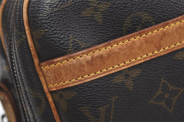 Authentic Louis Vuitton Monogram Reporter PM Shoulder Cross Bag M45254 LV 4728J