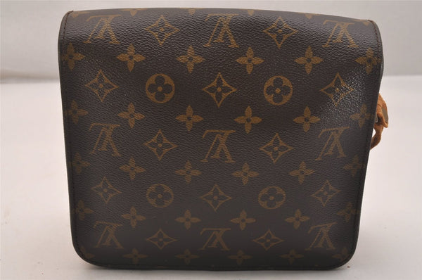 Authentic Louis Vuitton Monogram Cartouchiere MM M51253 Shoulder Bag Junk 4729J