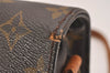 Authentic Louis Vuitton Monogram Cartouchiere MM M51253 Shoulder Bag Junk 4729J