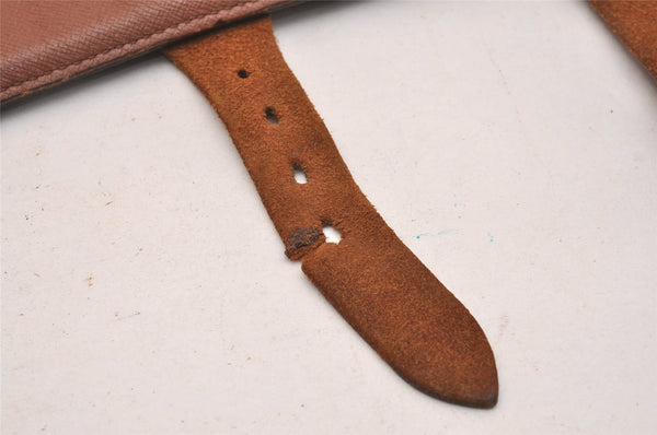 Authentic Louis Vuitton Monogram Cartouchiere MM M51253 Shoulder Bag Junk 4729J