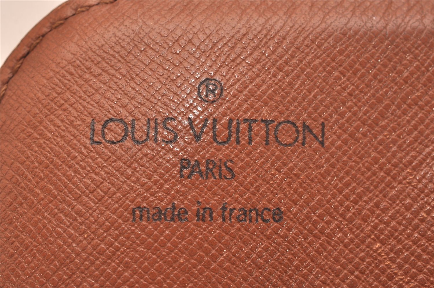 Authentic Louis Vuitton Monogram Cartouchiere MM M51253 Shoulder Bag Junk 4729J