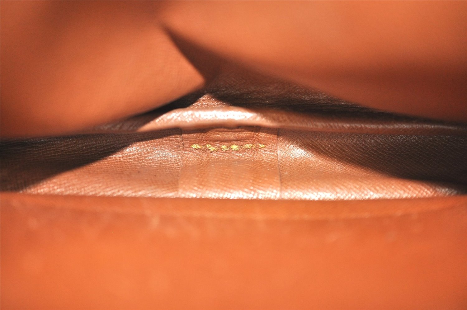 Authentic Louis Vuitton Monogram Cartouchiere MM M51253 Shoulder Bag Junk 4729J