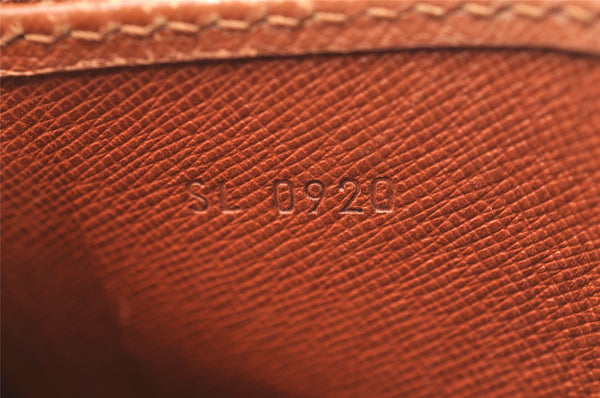 Authentic Louis Vuitton Monogram Cartouchiere MM M51253 Shoulder Bag Junk 4729J