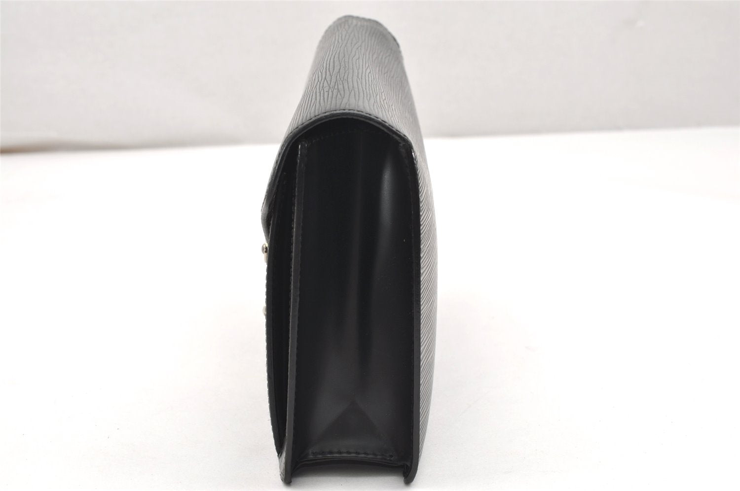 Authentic Louis Vuitton Epi Sellier Dragonne Clutch Bag Black M52762 LV 4729K