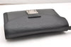 Authentic Louis Vuitton Epi Sellier Dragonne Clutch Bag Black M52762 LV 4729K