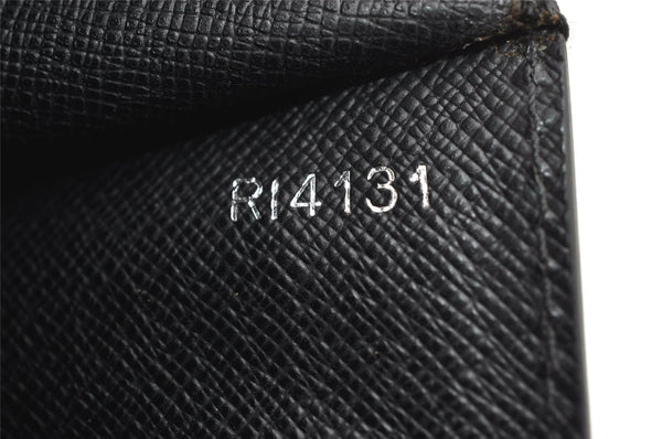 Authentic Louis Vuitton Epi Sellier Dragonne Clutch Bag Black M52762 LV 4729K