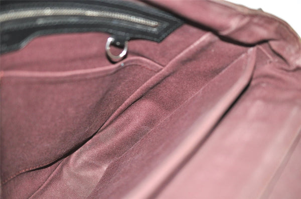 Auth Louis Vuitton Monogram Macassar Clarence Shoulder Bag M40936 Junk 4733I