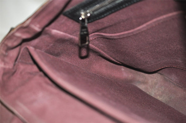 Auth Louis Vuitton Monogram Macassar Clarence Shoulder Bag M40936 Junk 4733I