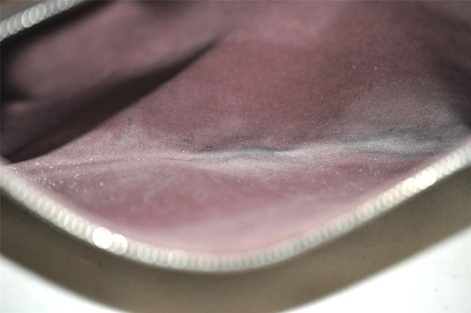 Auth Louis Vuitton Monogram Macassar Clarence Shoulder Bag M40936 Junk 4733I