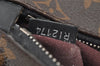 Auth Louis Vuitton Monogram Macassar Clarence Shoulder Bag M40936 Junk 4733I