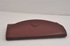 Authentic Cartier Must de Cartier Clutch Hand Bag Leather Bordeaux Red 4733J