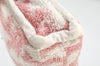 Authentic Christian Dior Trotter Vintage Cometic Pouch Purse Pile Pink 4733K