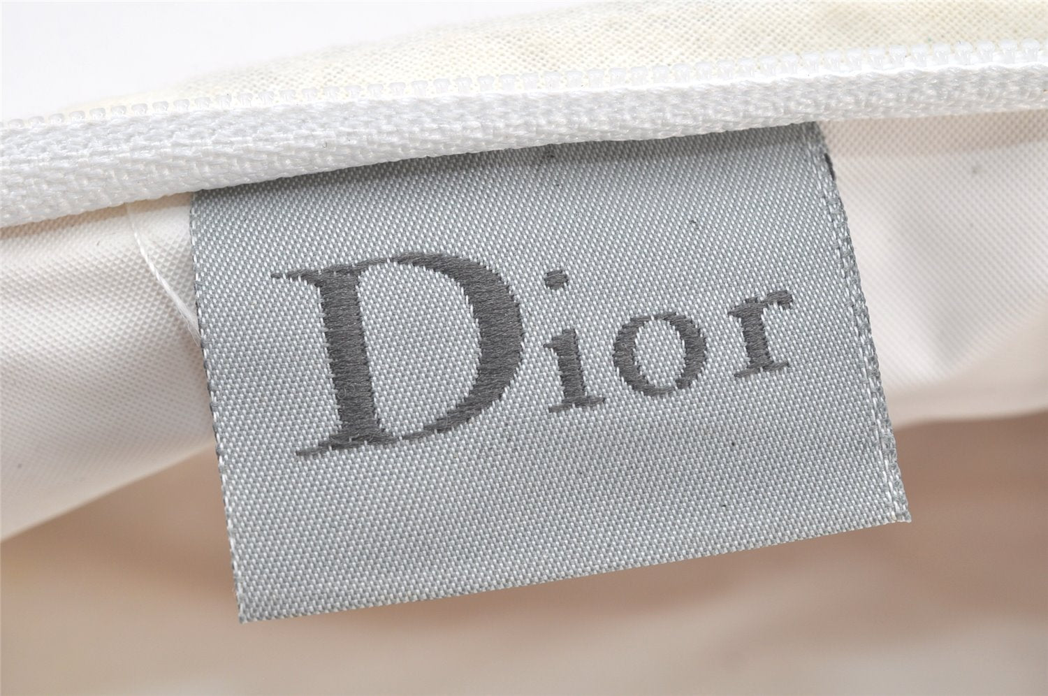 Authentic Christian Dior Trotter Vintage Cometic Pouch Purse Pile Pink 4733K