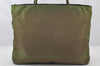 Authentic PRADA Nylon Tessuto City Shoulder Hand Bag Purse B4681 Green 4735K