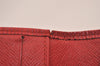 Auth Louis Vuitton Epi Porte Tresor International Wallet Red M63387 LV 4736J