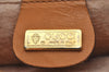 Authentic GUCCI Micro GG PVC Leather Shoulder Cross Body Bag Purse Brown 4738I