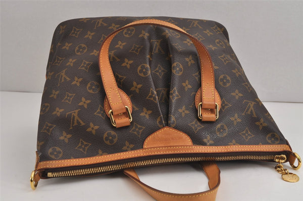 Authentic Louis Vuitton Monogram Palermo PM Shoulder Tote Bag M40145 LV 4738J