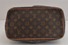 Authentic Louis Vuitton Monogram Palermo PM Shoulder Tote Bag M40145 LV 4738J