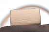Authentic GUCCI Princy GG Canvas Leather Shoulder Tote Bag 163805 Beige 4738K
