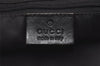 Authentic GUCCI Vintage Shoulder Cross Body Bag Nylon Leather Black  4739I
