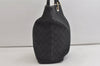 Authentic GUCCI Vintage Shoulder Tote Bag GG Canvas Leather 0021098 Black 4740K