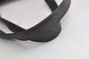 Authentic GUCCI Vintage Shoulder Tote Bag GG Canvas Leather 0021098 Black 4740K