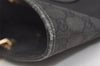 Authentic GUCCI Vintage Shoulder Tote Bag GG Canvas Leather 0021098 Black 4740K
